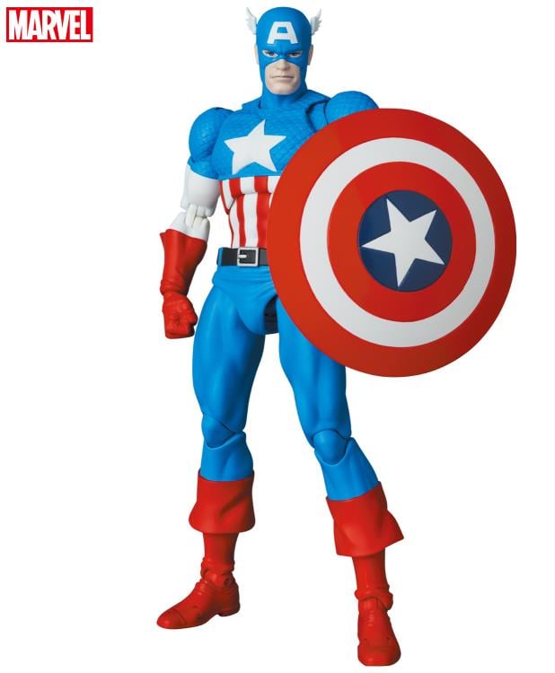 アメコミ MAFEX CAPTAIN AMERICA COMIC Ver. E Mafex Marvel Captain America (Comic Version)