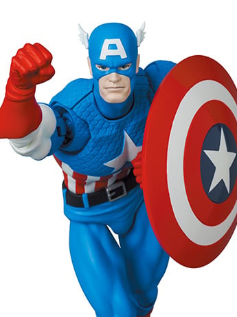 Marvel MAFEX No. 217 Captain America Comic Figure