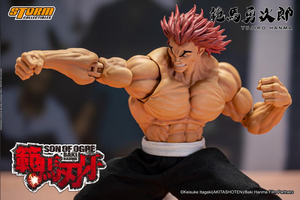 Baki Hanma: Son of Ogre Yujiro Hanma Action Figure - 1/12 Scale