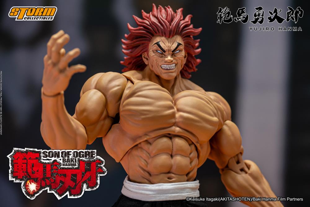 Baki Hanma: Son of Ogre Yujiro Hanma Action Figure - 1/12 Scale