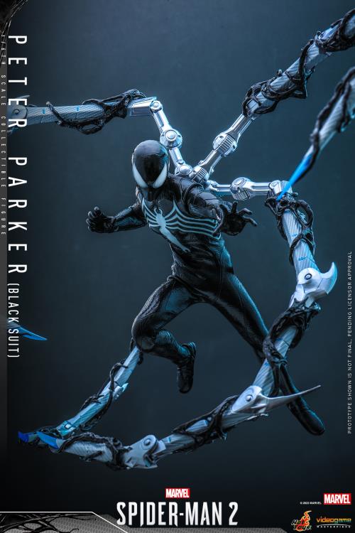 Marvel's Spider-Man 2 VGM56 Spider-Man (Black Suit) 1/6th Scale