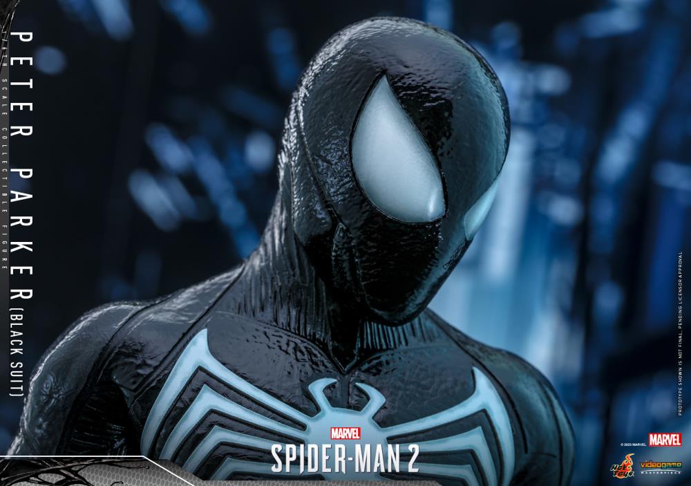 Marvel's Spider-Man 2 VGM56 Spider-Man (Black Suit) 1/6th Scale