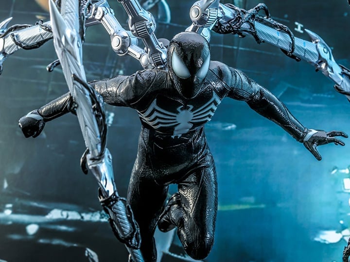 Marvel's Spider-Man 2 VGM56 Spider-Man (Black Suit) 1/6th Scale