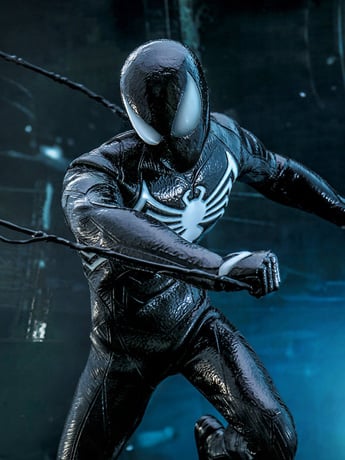 Marvel's Spider-Man 2 VGM56 Spider-Man (Black Suit) 1/6th Scale