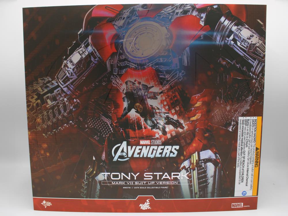 The Avengers MMS718 Tony Stark (Mark VII Suit-Up Ver.) 1/6th Scale Collectible Figure Gallery Image 14