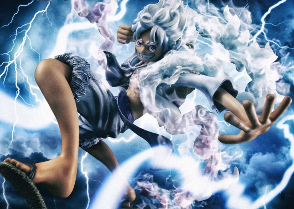 One Piece Portrait of Pirates WA-MAXIMUM Monkey D. Luffy (Gear 5 Ver.) Gallery Image 31