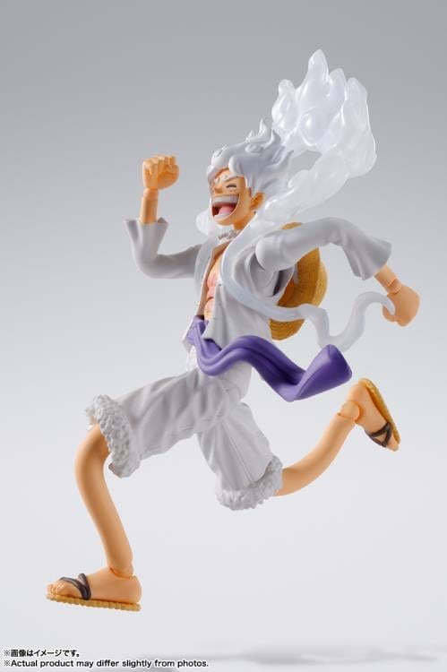 One Piece S.H.Figuarts Monkey D. Luffy (Gear 5) Action Figure Gallery Image 3