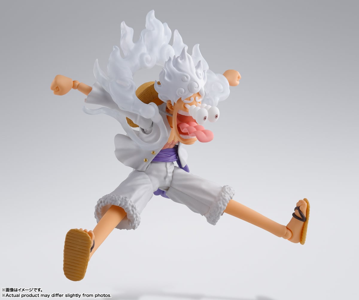 One Piece S.H.Figuarts Monkey D. Luffy (Gear 5) Action Figure Gallery Image 8