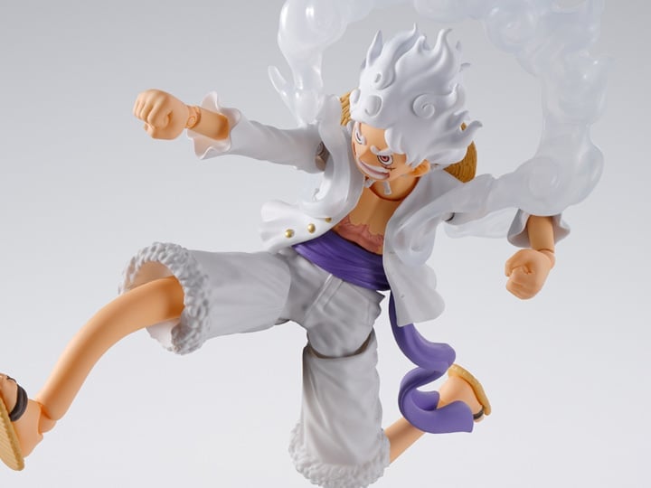 One Piece S.H.Figuarts Monkey D. Luffy (Gear 5) Action Figure Gallery Image 1