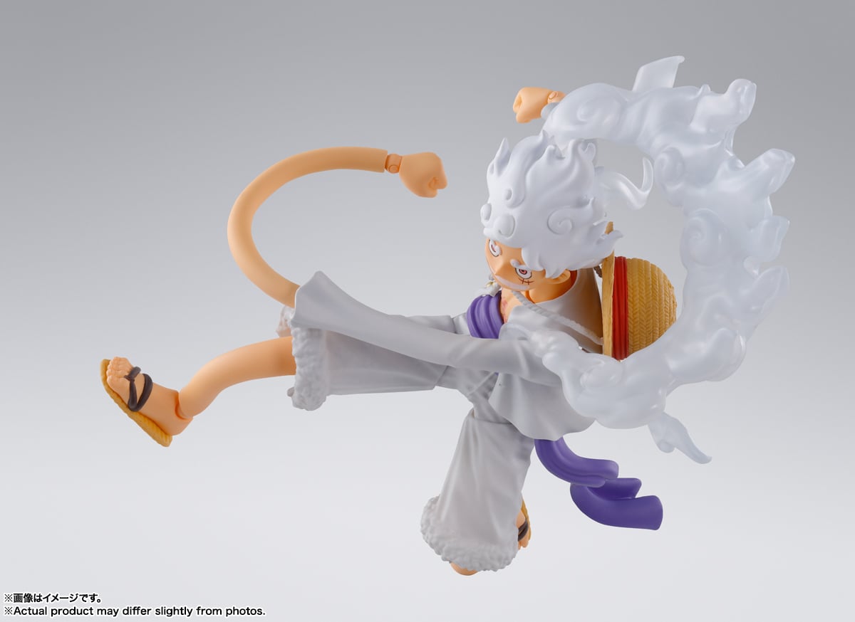 One Piece S.H.Figuarts Monkey D. Luffy (Gear 5) Action Figure Gallery Image 5
