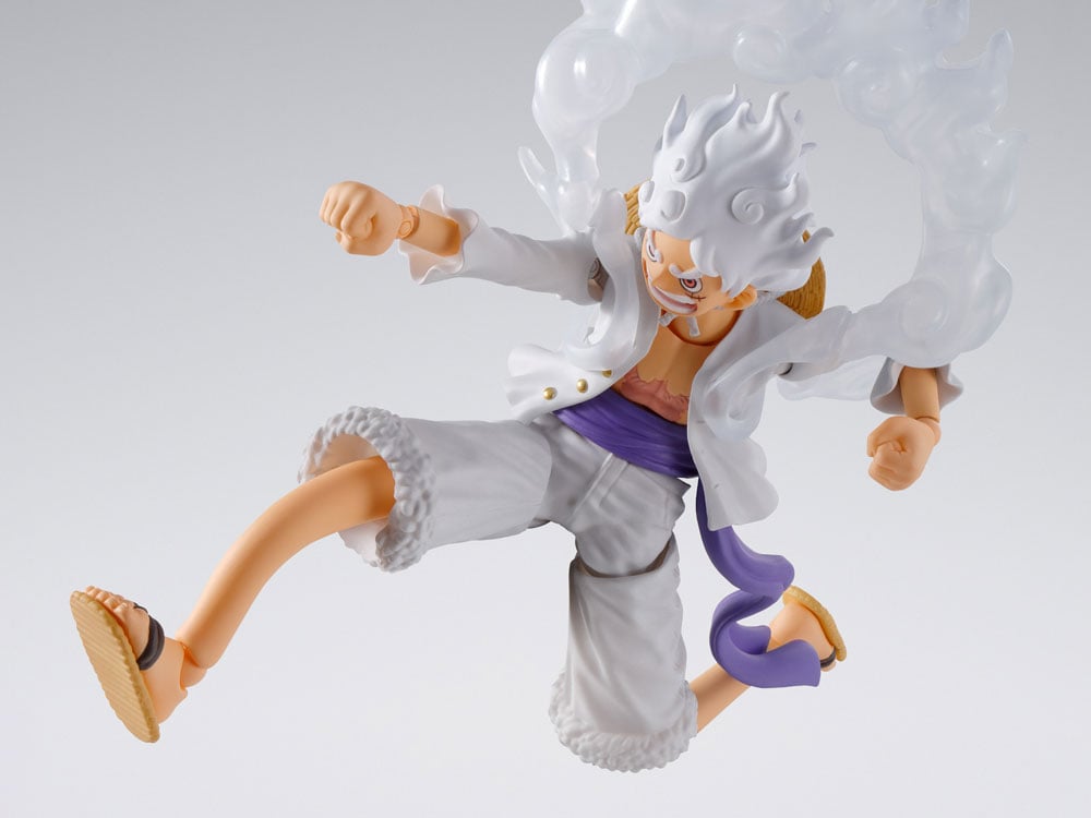 One Piece S.H.Figuarts Monkey D. Luffy (Gear 5) Action Figure Gallery Image 1