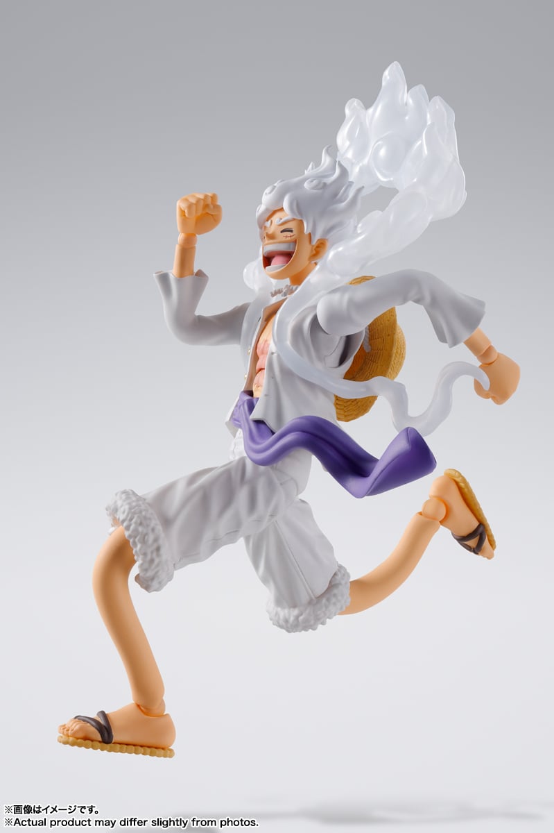 One Piece S.H.Figuarts Monkey D. Luffy (Gear 5) Action Figure Gallery Image 3