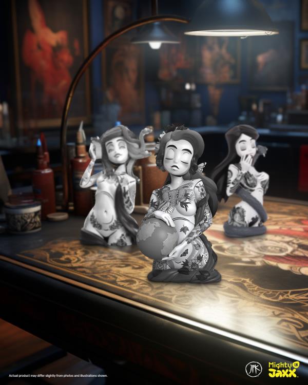Inked Stories: Gaia (Mono Edition) ft. JPK Limited Edition Art Toy Gallery Image 5