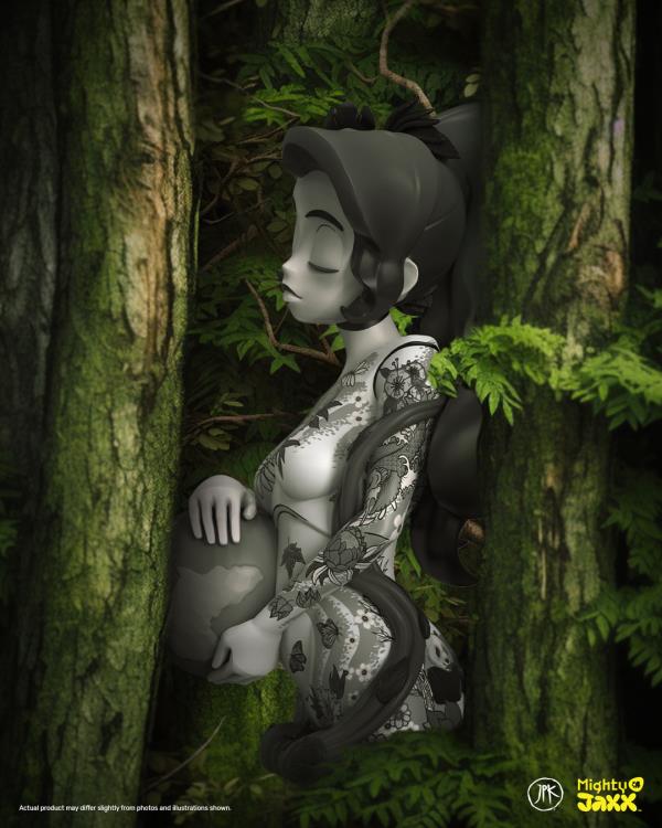 Inked Stories: Gaia (Mono Edition) ft. JPK Limited Edition Art Toy Gallery Image 4