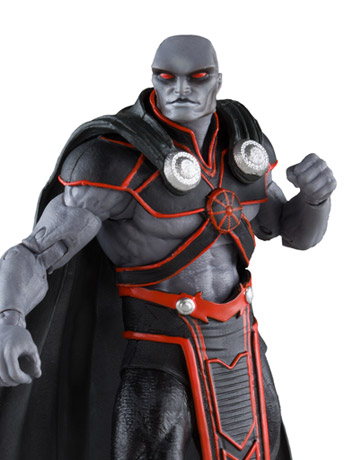 Justice League International Series 2 - Action Figure Martian Manhunter 7" Con Base