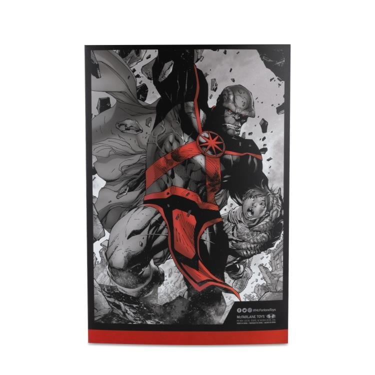 DC Rebirth DC Multiverse Martian Manhunter BBTS Exclusive Limited Black & White Accent Edition Action Figure Gallery Image 14