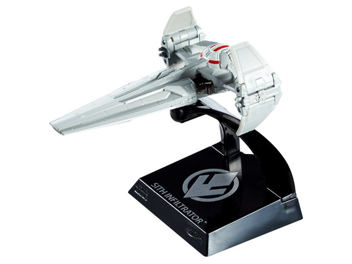 Star Wars Hot Wheels Starships Select Sith Infiltrator Gallery Image 1