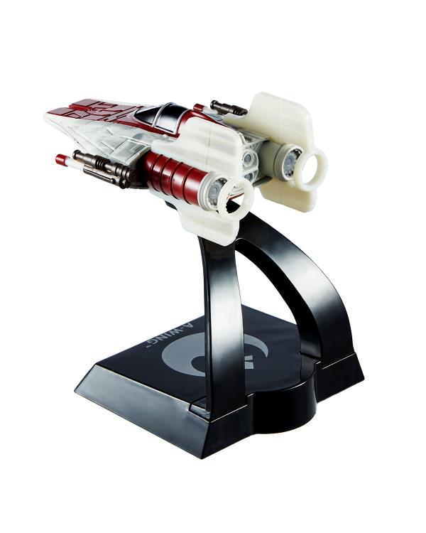 Star Wars Hot Wheels Starships Select A-Wing Fighter Gallery Image 5