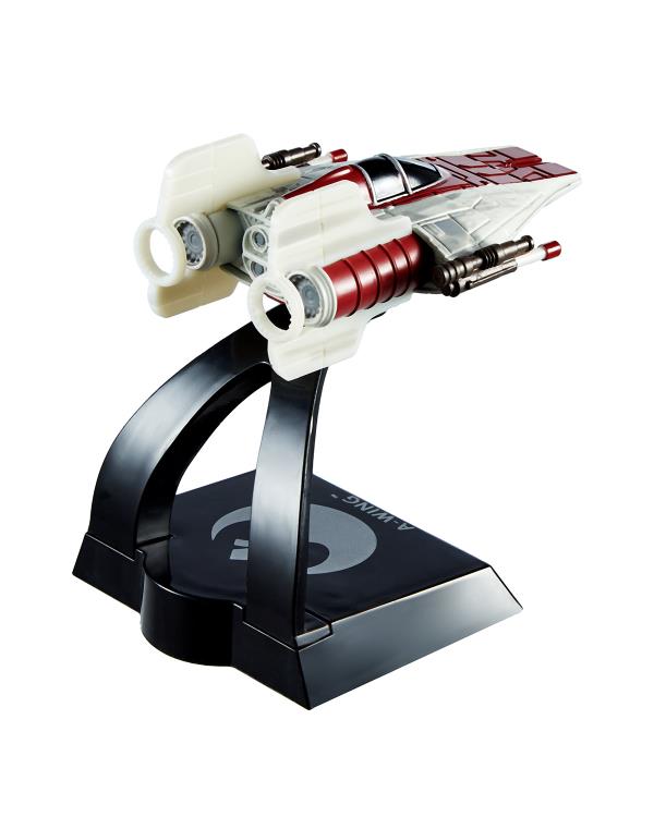 Star Wars Hot Wheels Starships Select A-Wing Fighter Gallery Image 4