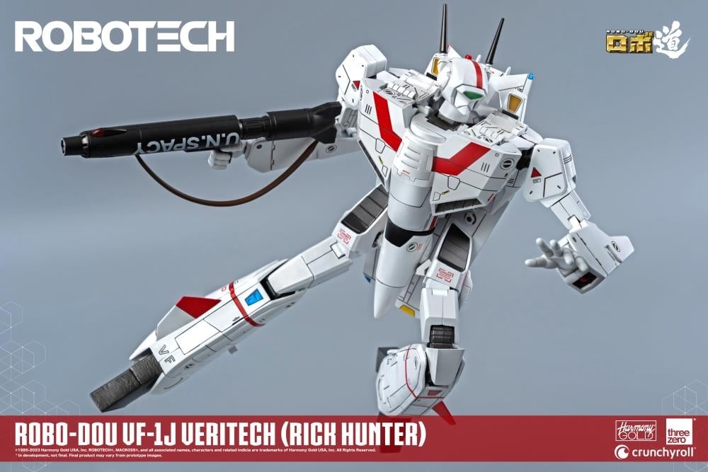 Robotech ROBO-DOU VF-1J Veritech (Rick Hunter) Figure Gallery Image 9