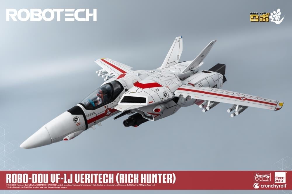 Robotech ROBO-DOU VF-1J Veritech (Rick Hunter) Figure Gallery Image 16