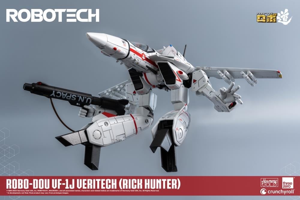 Robotech ROBO-DOU VF-1J Veritech (Rick Hunter) Figure Gallery Image 13