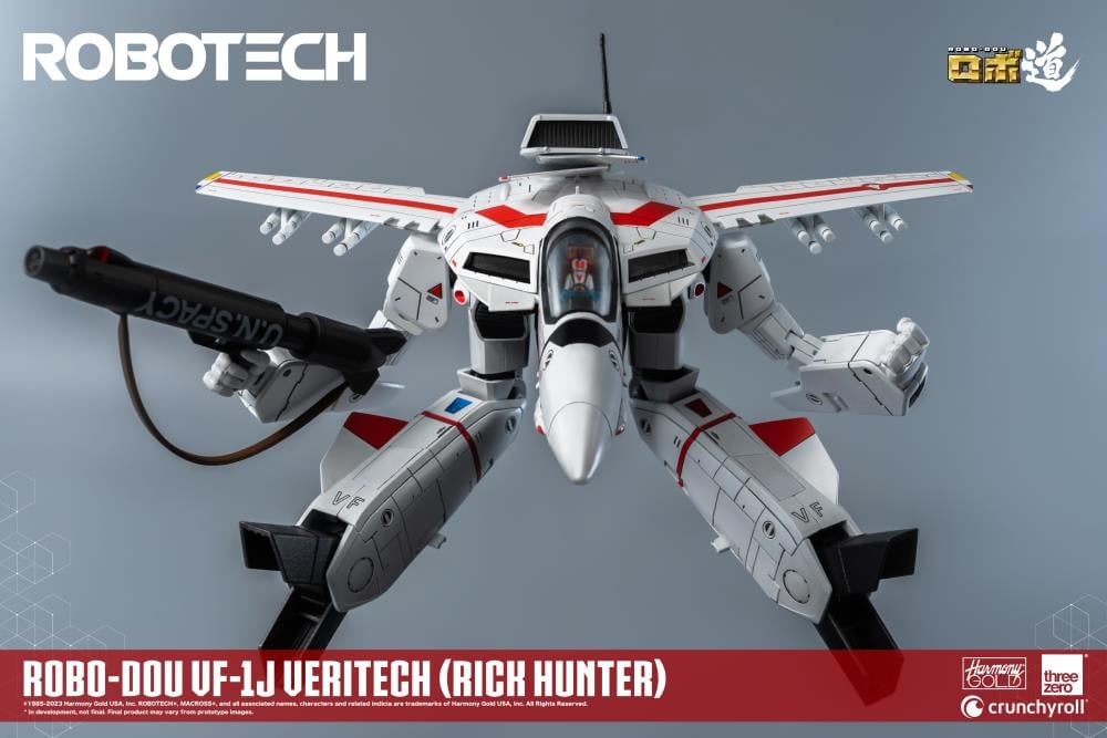 Robotech ROBO-DOU VF-1J Veritech (Rick Hunter) Figure Gallery Image 11