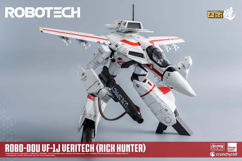 Robotech ROBO-DOU VF-1J Veritech (Rick Hunter) Figure Gallery Image 12
