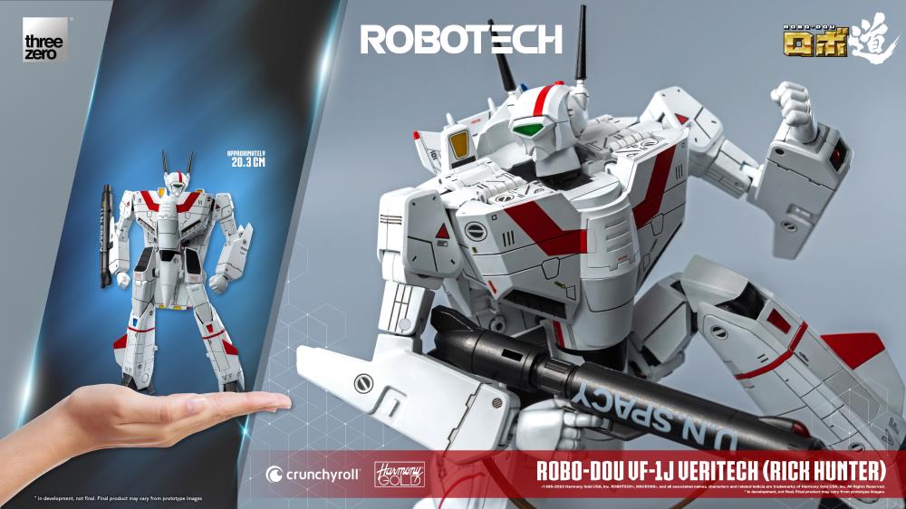 Robotech ROBO-DOU VF-1J Veritech (Rick Hunter) Figure Gallery Image 22