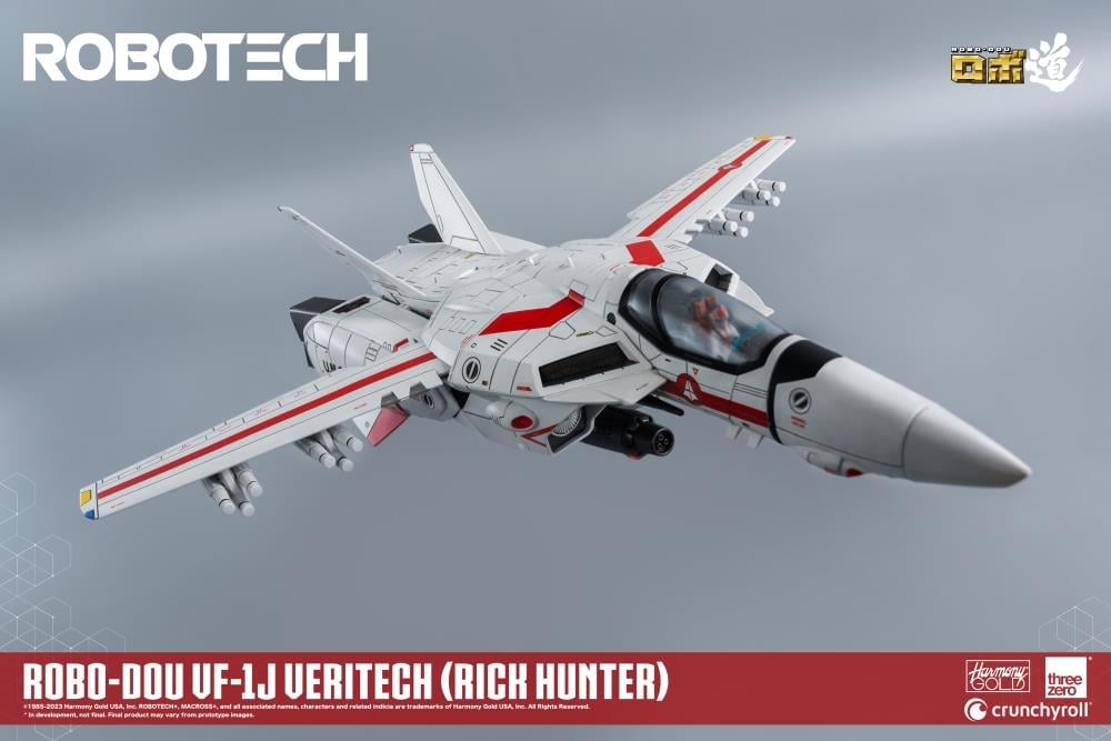 Robotech ROBO-DOU VF-1J Veritech (Rick Hunter) Figure Gallery Image 15