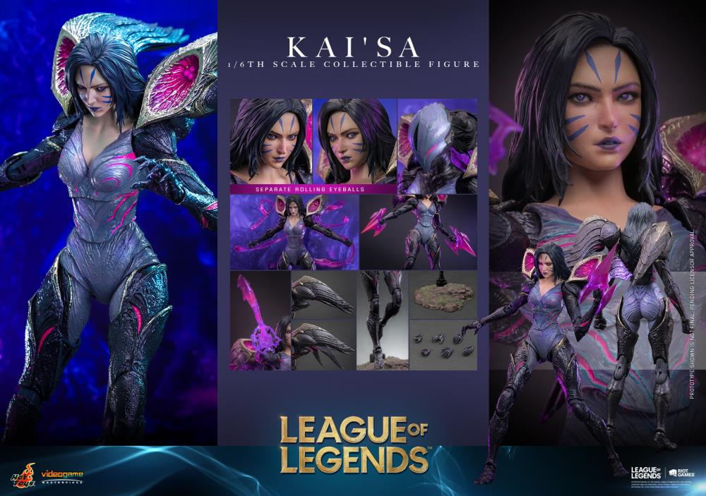 League of Legends VGM57 Kai'Sa 1/6th Scale Collectible Figure Gallery Image 21