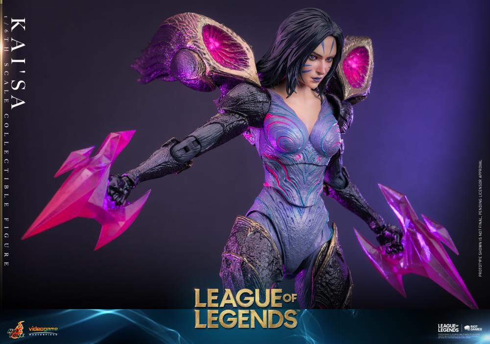 League of Legends VGM57 Kai'Sa 1/6th Scale Collectible Figure Gallery Image 6