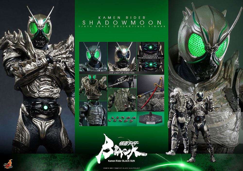 Kamen Rider Black Sun TMS101 Kamen Rider Shadow Moon 1/6th Scale Collectible Figure Gallery Image 18