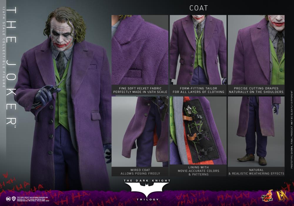 The Dark Knight DX32 The Joker 1/6th Scale Collectible Figure Gallery Image 23