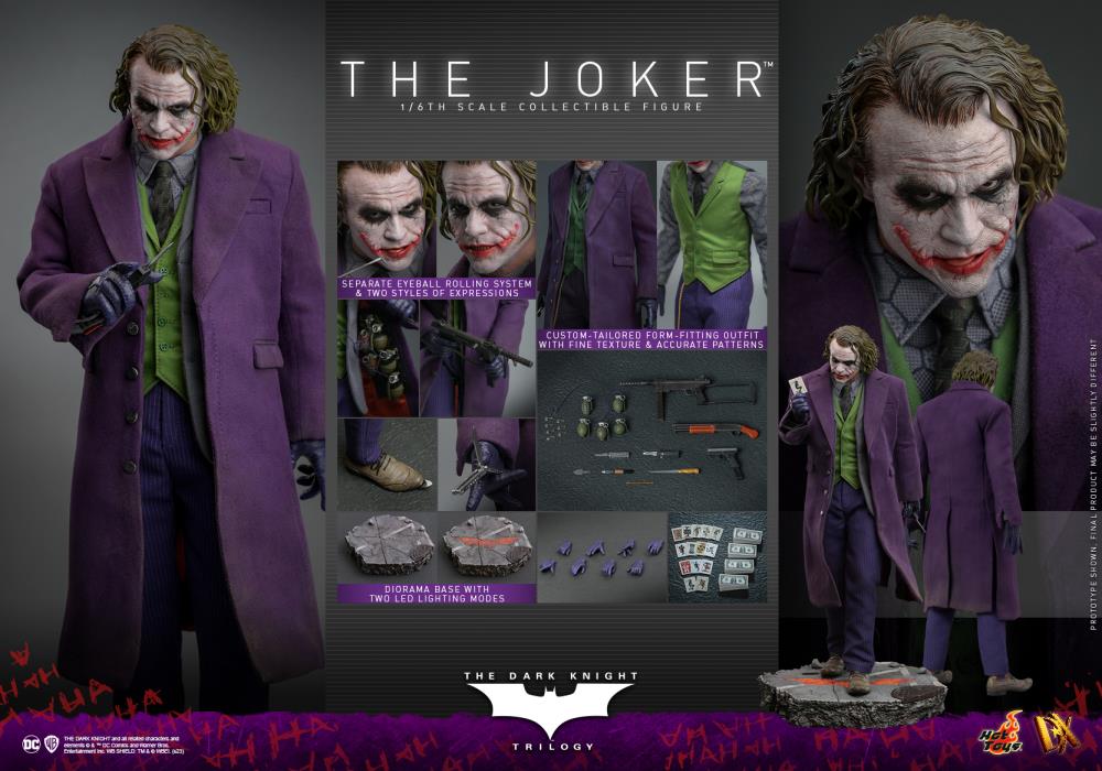 The Dark Knight DX32 The Joker 1/6th Scale Collectible Figure Gallery Image 24