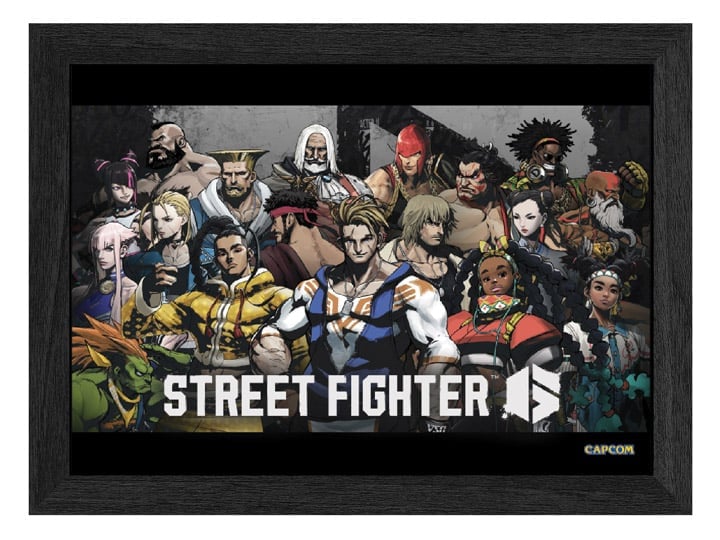 Street Fighter 6 PLAX A New Era Lenticular Frame Gallery Image 1