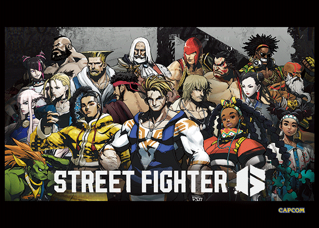 Street Fighter 6 PLAX A New Era Lenticular Frame Gallery Image 3