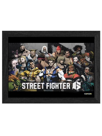 Street Fighter 6 PLAX A New Era Lenticular Frame Gallery Image 2