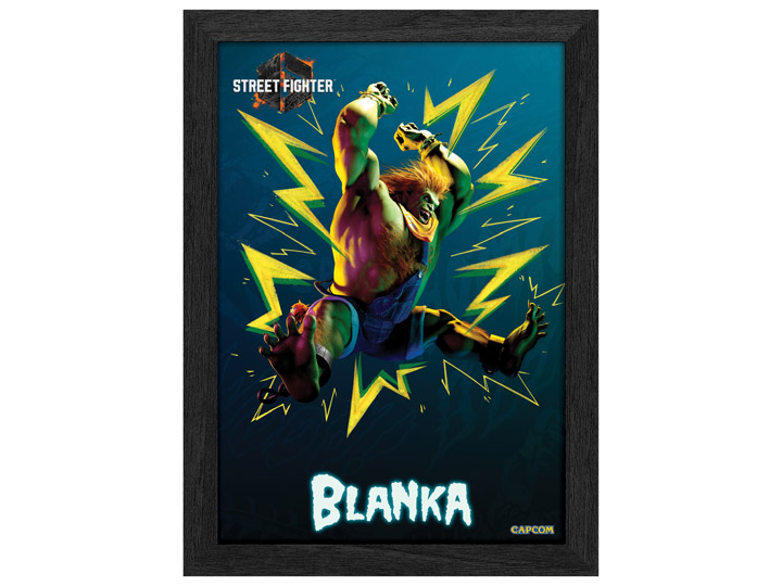 Street Fighter 6 PLAX Blanka Lenticular Frame Gallery Image 1