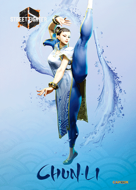 Street Fighter 6 PLAX Chun Li Lenticular Frame Gallery Image 3