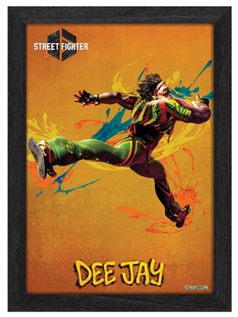 Street Fighter 6 PLAX Dee Jay Lenticular Frame Gallery Image 2