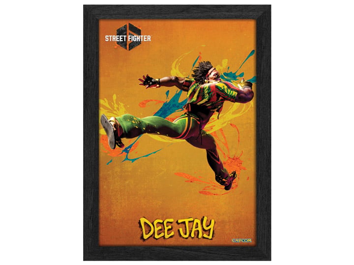 Street Fighter 6 PLAX Dee Jay Lenticular Frame Gallery Image 1