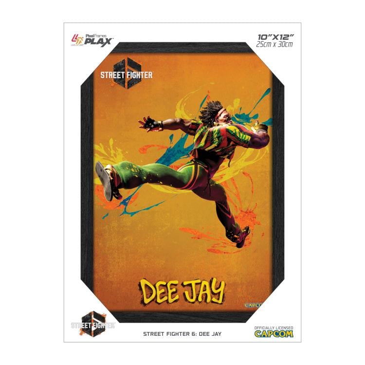 Street Fighter 6 PLAX Dee Jay Lenticular Frame Gallery Image 4
