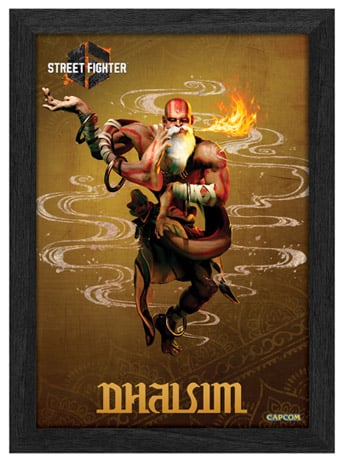 Street Fighter 6 PLAX Dhalsim Lenticular Frame Gallery Image 2