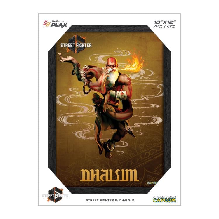 Street Fighter 6 PLAX Dhalsim Lenticular Frame Gallery Image 4