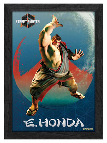 Street Fighter 6 PLAX E. Honda Lenticular Frame Gallery Image 2