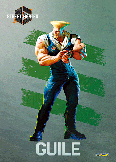 Street Fighter 6 PLAX Guile Lenticular Frame Gallery Image 3