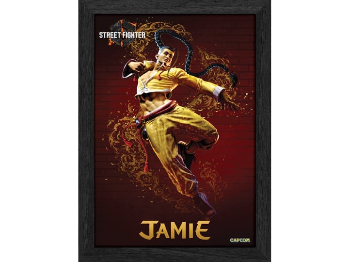 Street Fighter 6 PLAX Jamie Lenticular Frame Gallery Image 1