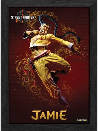 Street Fighter 6 PLAX Jamie Lenticular Frame Gallery Image 2