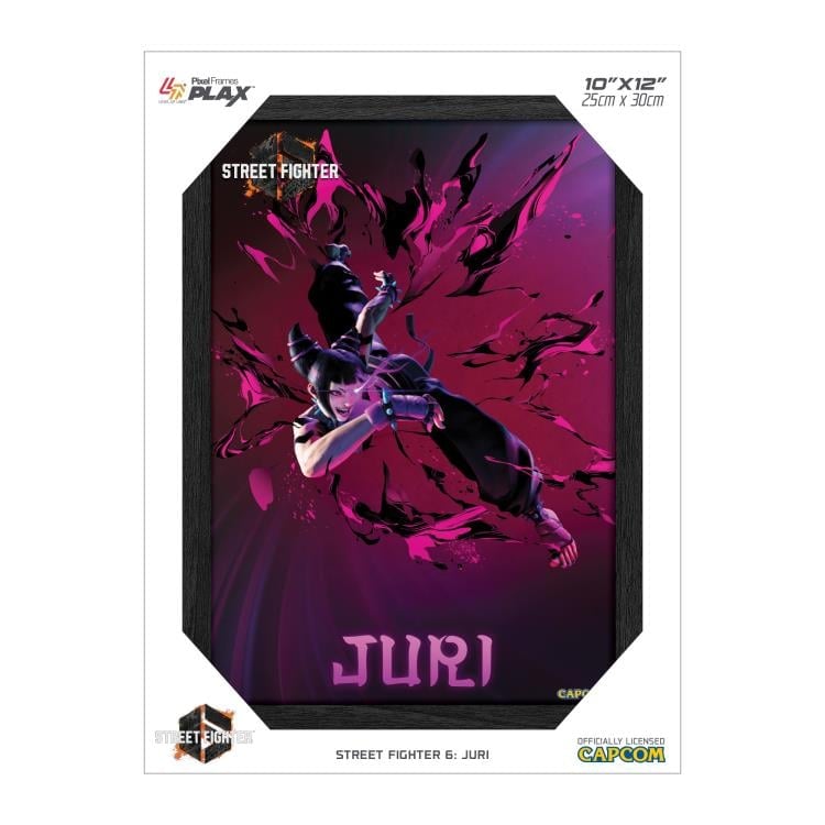 Street Fighter 6 PLAX Juri Lenticular Frame Gallery Image 4